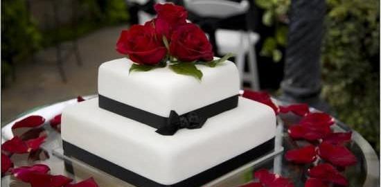 عکس کیک یک طبقه