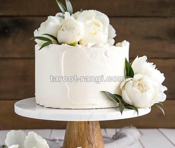 عکس کیک یک طبقه