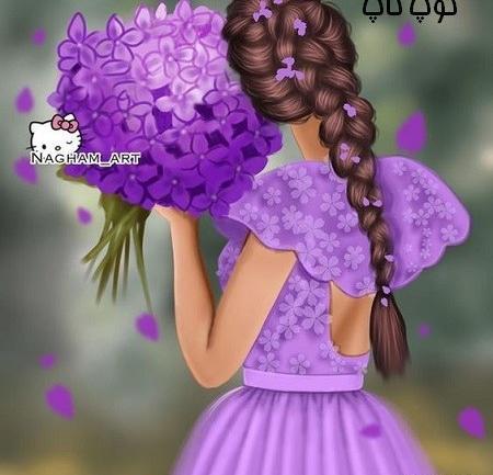 عکس پروفایل دخترونه رنگارنگ