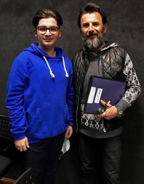 عکس سید امیرمحمد حسینی