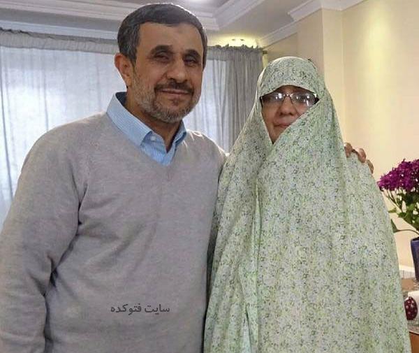 عکس فاطمه احمدی نژاد