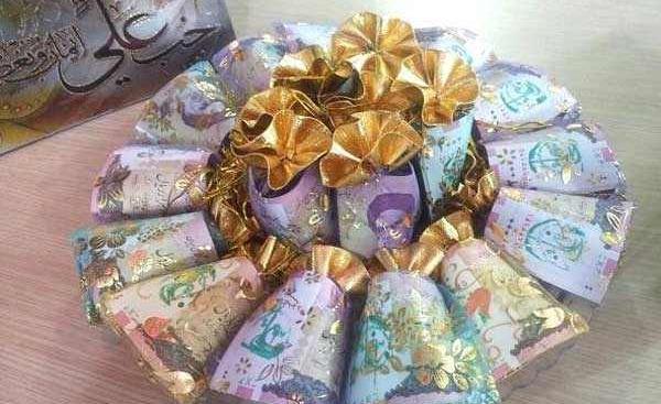 عکس ایده برای تزیین عیدی عروس