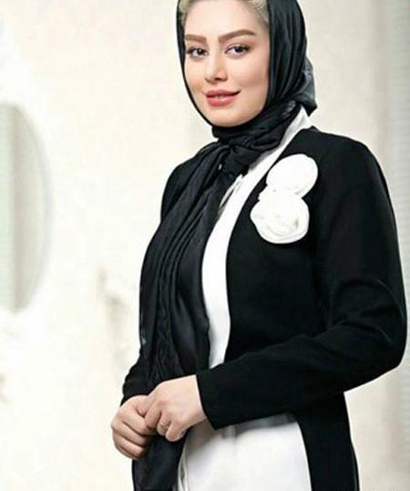 عکس مدل مانتو اسپرت سحر قریشی