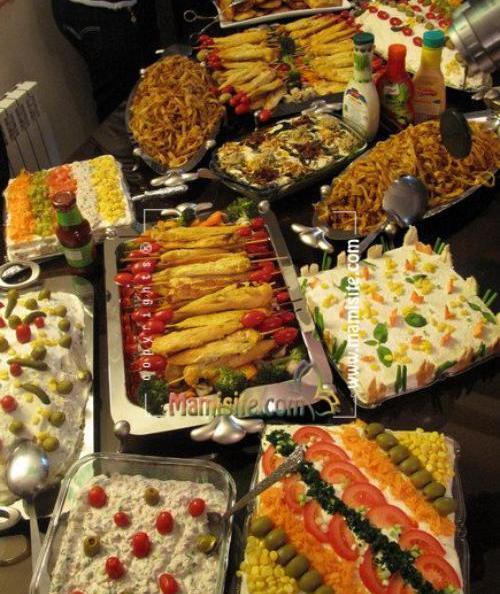 عکس ایده برای غذای تولد