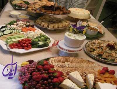 عکس ایده برای غذای تولد