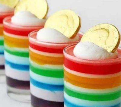 عکس ژله هفت رنگ