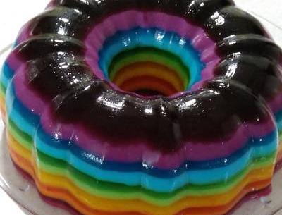 عکس ژله هفت رنگ