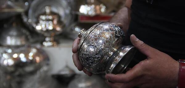 عکس ظروف مسی ترکیه