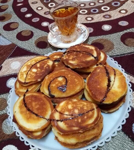 عکس کیک قاشقی