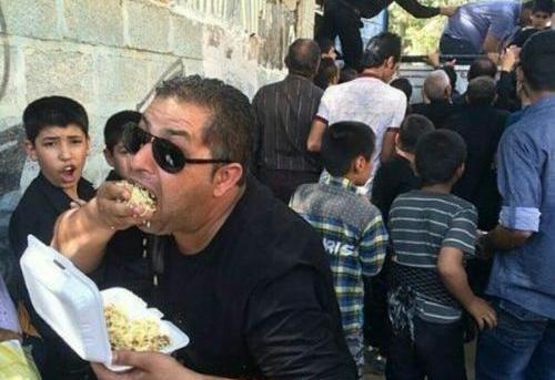 عکس خنده دار غذا