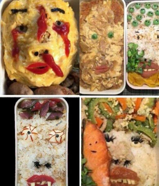 عکس خنده دار غذا