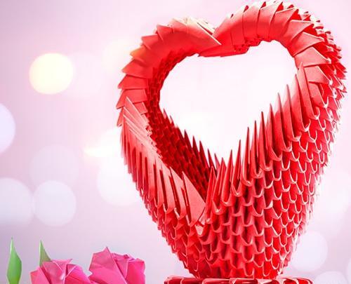 عکس سه بعدی قلب