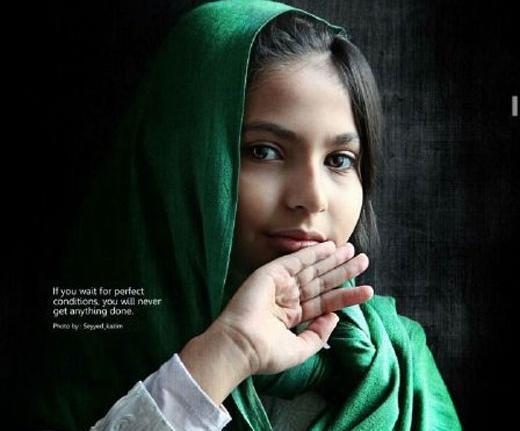 عکس پرتره رنگی