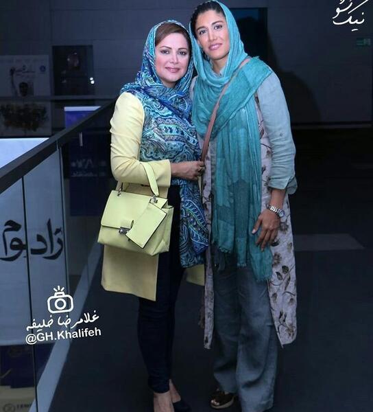 عکس آزاده و آناهیتا اسماعیل خانی