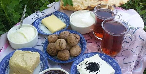 عکس ایده برای صبحانه در طبیعت