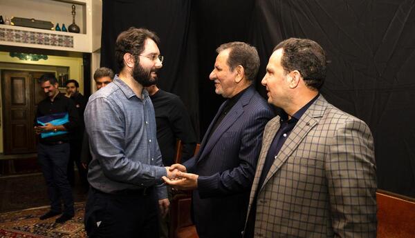 عکس پسر صادق خرازی