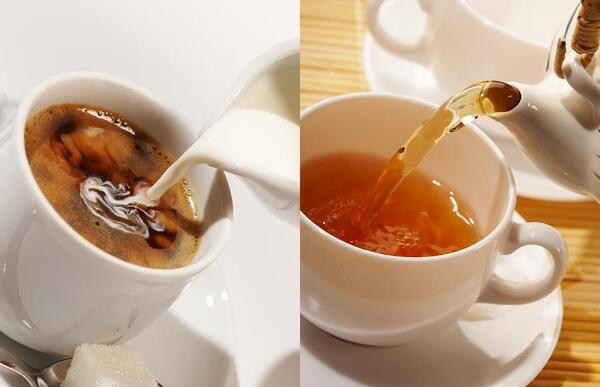 عکس چای نسکافه