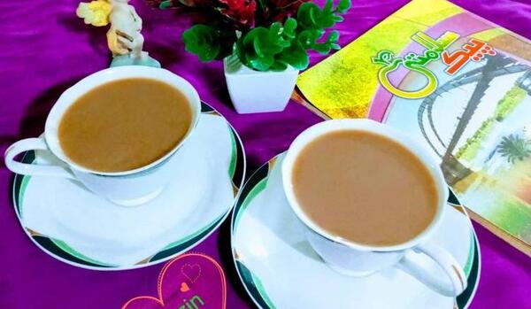 عکس چای نسکافه
