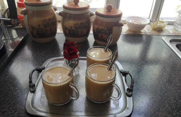 عکس چای نسکافه