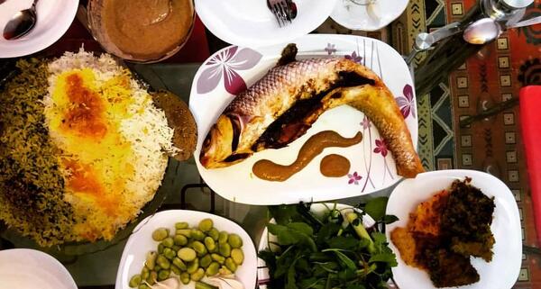 عکس غذای یلدا