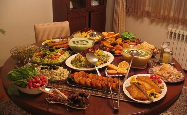 عکس غذای یلدا