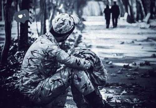 عکس ولنتاین سربازی