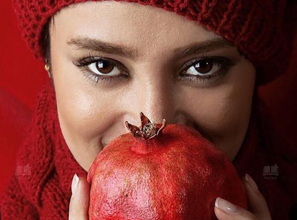 ژست عکس دخترانه شب یلدا