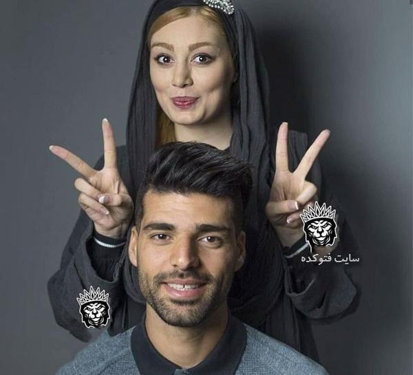 عکسهای سحر زکریا وهمسرش