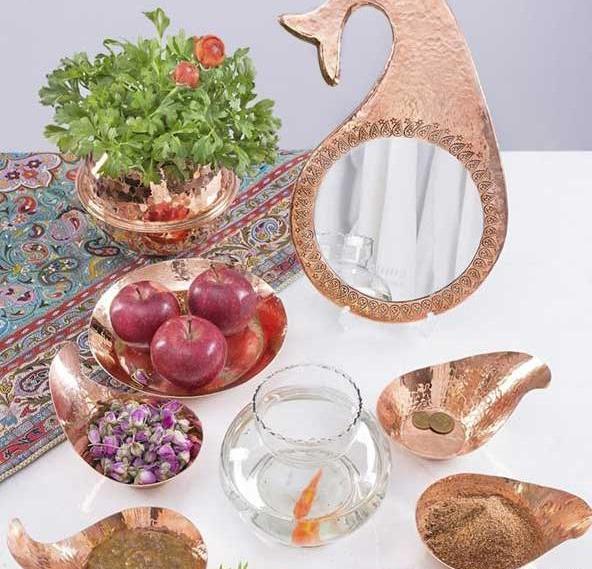عکس ایده سفره هفت سین مسی