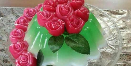 عکس ایده برای شب یلدا ژله