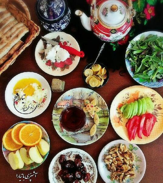 عکس لاکچری صبحانه