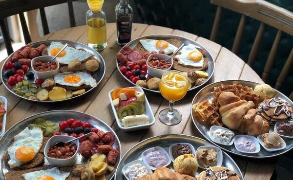 عکس لاکچری صبحانه
