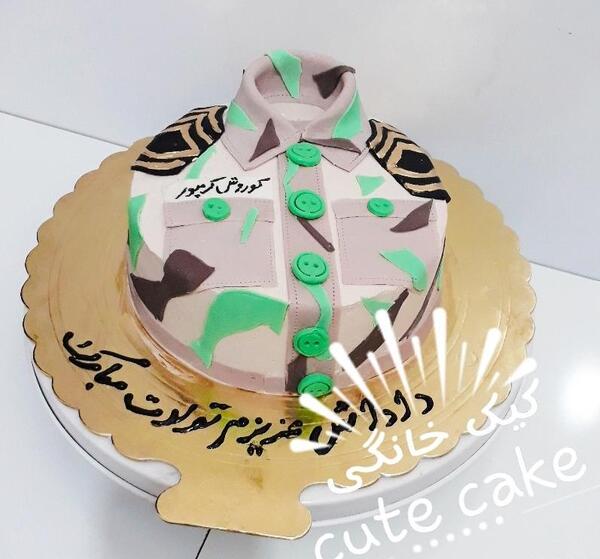 عکس کیک سربازی