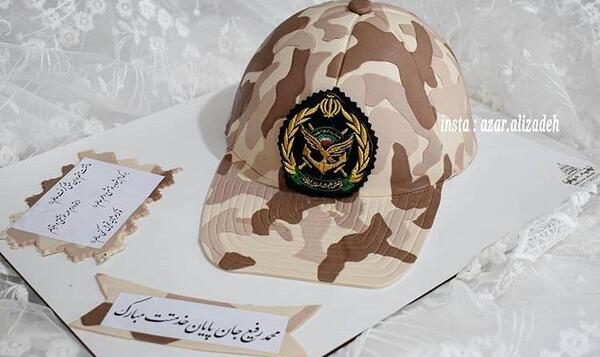 عکس کیک سربازی