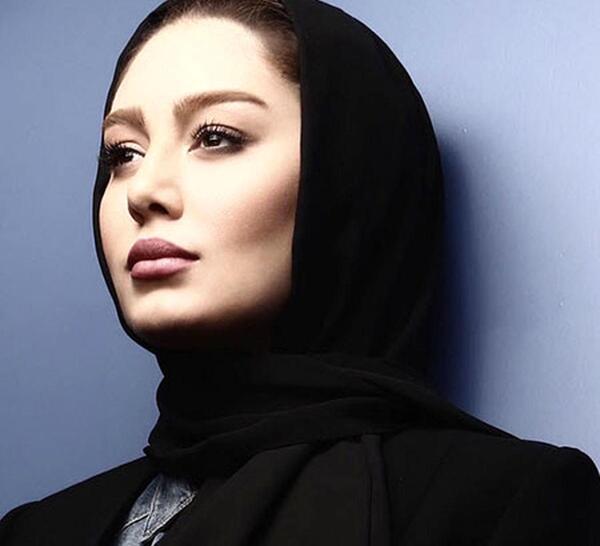 عکس با حجاب سحر قریشی
