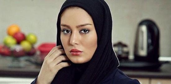 عکس با حجاب سحر قریشی