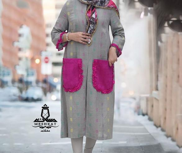 عکس مدل مانتو ساده و اسپرت