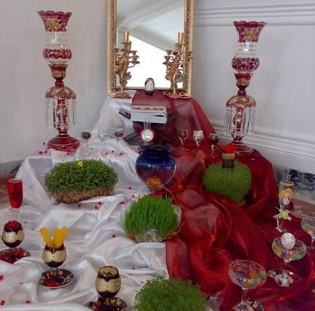 عکس سفره هفت سین پیش دبستانی