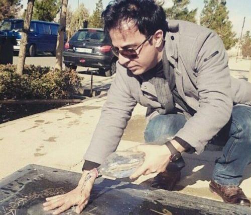 عکس فوت پدر داریوش فرضیایی