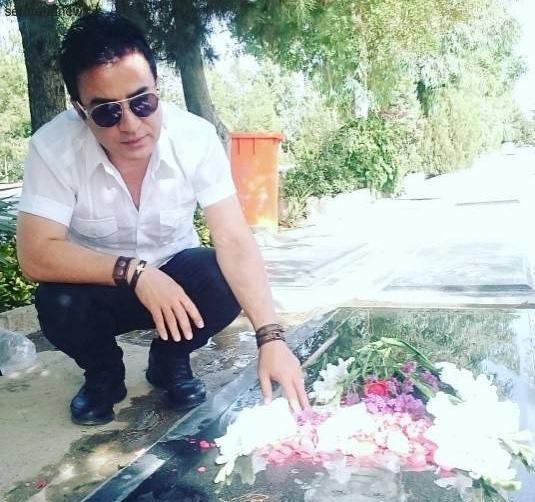 عکس فوت پدر داریوش فرضیایی