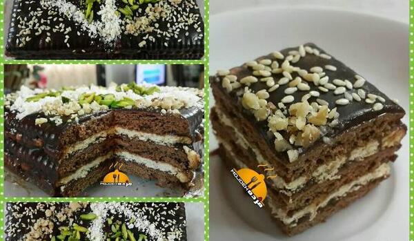 عکس کیک یخچالی