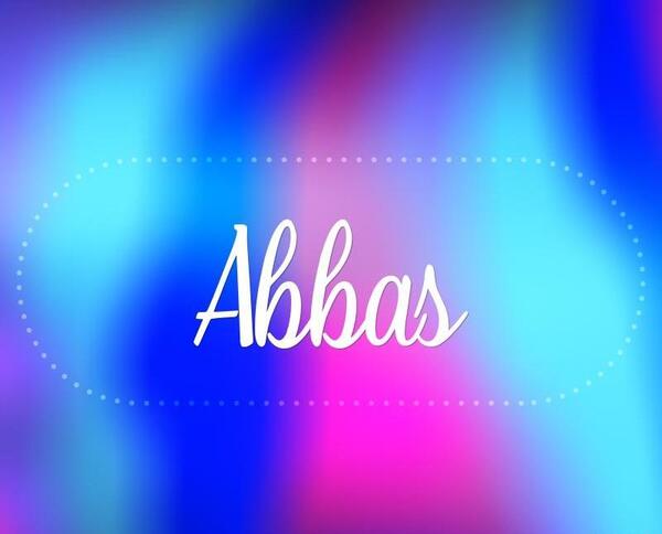 عکس نوشته ی عباس
