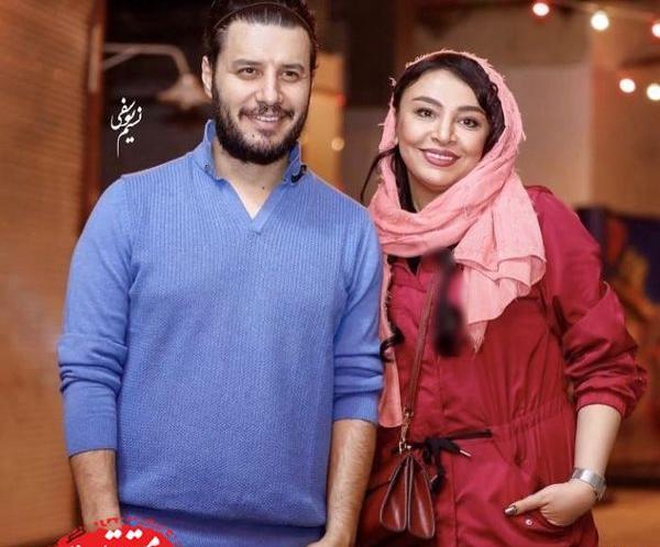 عکس جواد نکایی و همسرش