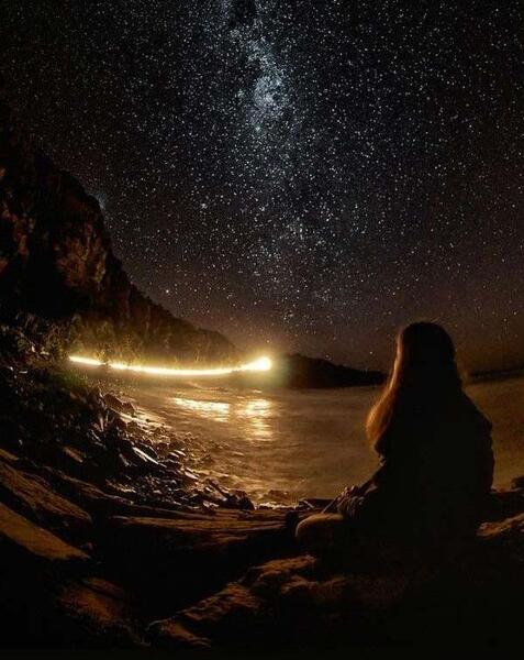 عکس شب آرام