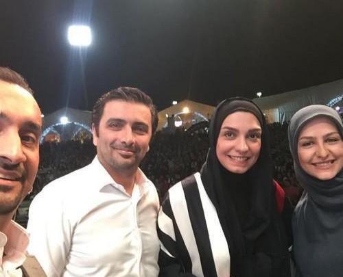 عکس زینب زارع وهمسرش