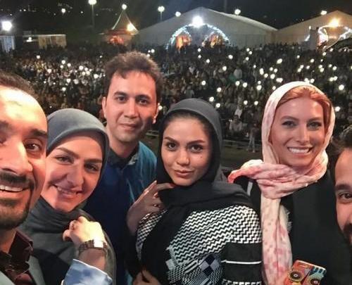 عکس زینب زارع وهمسرش