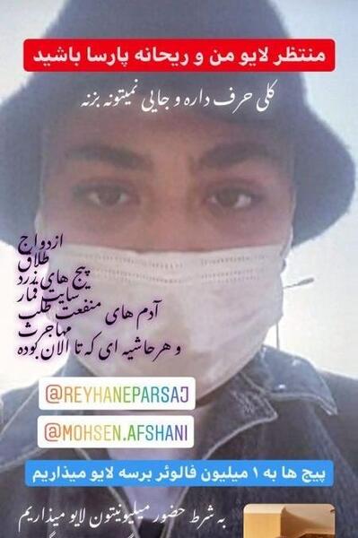 عکس گربه ریحانه پارسا