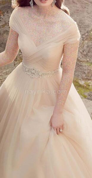 عکس لباس مجلسی حنابندان