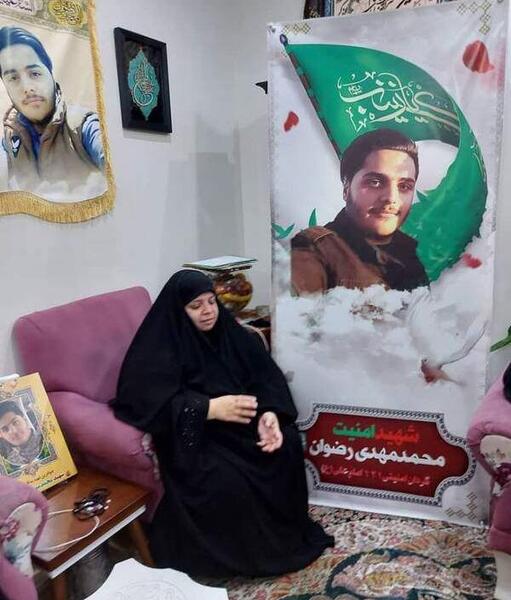 عکس محمد رضوان و همسرش
