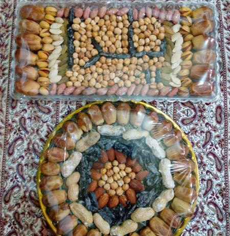 عکس ایده برای آجیل شب یلدا
